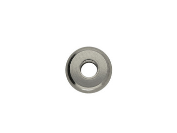 Płaska przekładka / stal chirurgiczna / 6mm / otwór 2mm / srebrny / 2szt