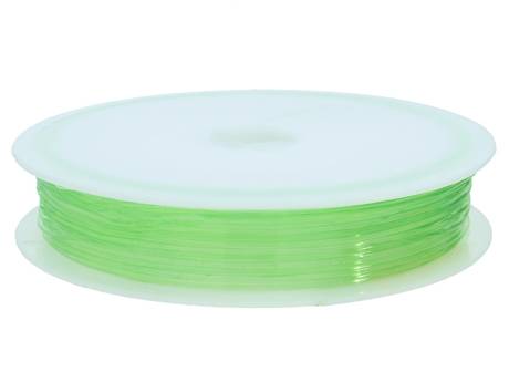 Gumka silikonowa na szpulce / 0.5mm / kolor zielony / 18m