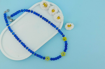 frozen™ / kula / 6mm / Głębia Oceanu/ około 140szt