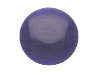 Kocie oko / kaboszon / okrągły / 10x10x2mm / atramentowy / 4szt
