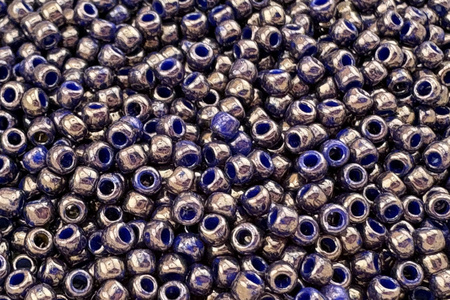 TOHO™ / Round / 11/0 / Gilded Marble Blue / 10g