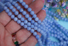 Agat Purple Lace / kamień syntetyczny / kula / 6mm / sznur / około 60szt
