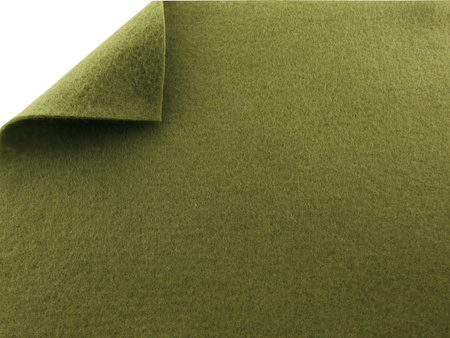 Filc poliestrowy / arkusz / miękki techniczny / 20x30cm / oliwkowy / grubość 2.0mm / 1szt