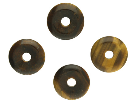 Tygrysie  oko / zawieszka donut / 30mm / 1szt