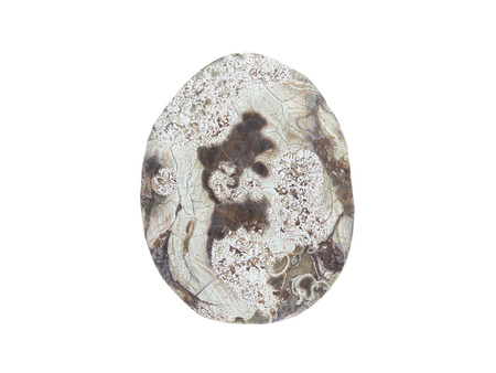 Jaspis Oceaniczny / plaster szlifowany nieregularny / 51x40x9mm / szary / 1szt