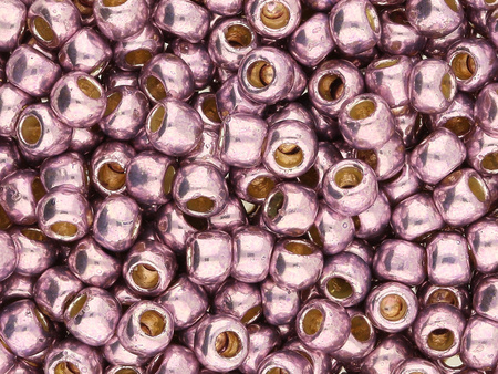 TOHO™ / Round 8/0 / PermaFinish / Galvanized / Pale Lilac / 10g / ~410szt