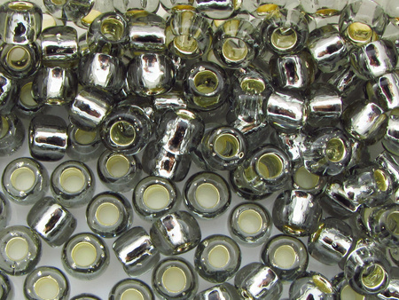 TOHO™ / Round 6/0 / Silver-Lined / Black Diamond / 10g / ~160szt