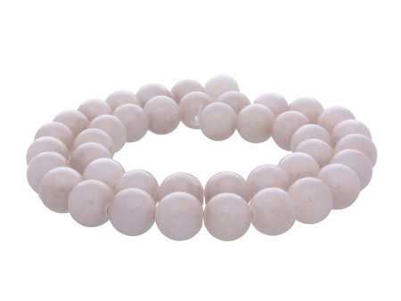 Jadeit / kula / 6mm / beżowoszary / 65szt