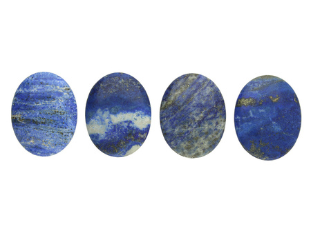 Lapis lazuli / kamień do oprawy / owalny / 45x35x9mm / 1szt