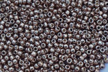 TOHO™ / Round / 11/0 / Permafinish / Galvanized Almond / 10g / ~1100szt