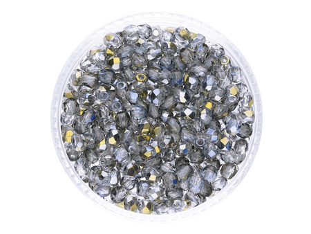 Firepolish™ / 3mm / Bronze Iris / Lt Sapphire / 40szt