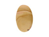 Jaspis / kaboszon / klasa AAA / 26x17x5mm / beżowy / 1szt