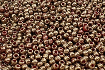 TOHO™ / Round / 11/0 / Gilded Marble Red / 10g
