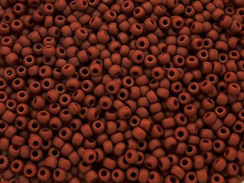 TOHO™ / Round 11/0 / Opaque Frosted / Terra Cotta / 10g / ~1100szt