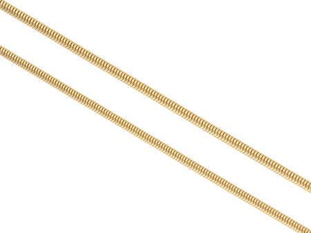 Łańcuszek żmijka / stal chirurgiczna / 1.9mm / złoty / 1m