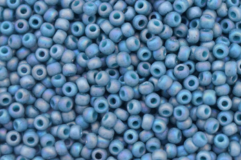 TOHO™ / Round / 11/0 / Semi Glazed Rainbow / Turquoise / 10g / ~1100szt