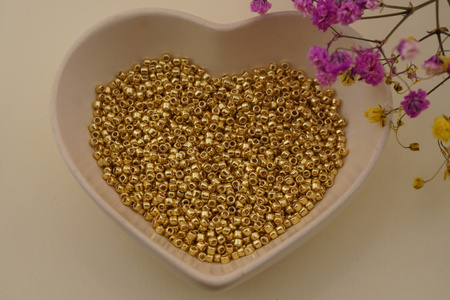 TOHO™ / Round / 11/0 / PermaFinish - Galvanized Starlight / 10g