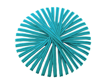 PEGA™ / sznurek do sutaszu / 100% wiskoza / 3mm / turkusowy (kol. 7701) / 50m
