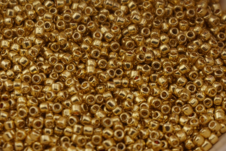 TOHO™ / Round / 11/0 / PermaFinish - Galvanized Starlight / 10g