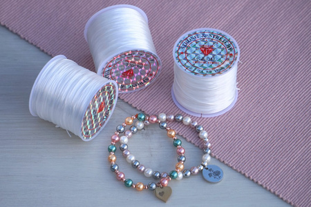 Gumka jubilerska / 0.7mm / przezroczysta / 1 rolka / 60m