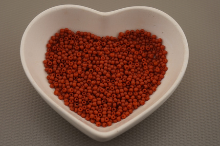 TOHO™ / Round / 11/0 / Semi Glazed - Orange / 10g / ~1100szt