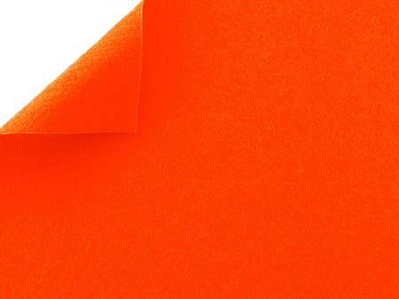 Filc poliestrowy / arkusz / miękki dekoracyjny/ 20x30cm/ neonowy pomarańczowy /grubość 1.5mm /1szt
