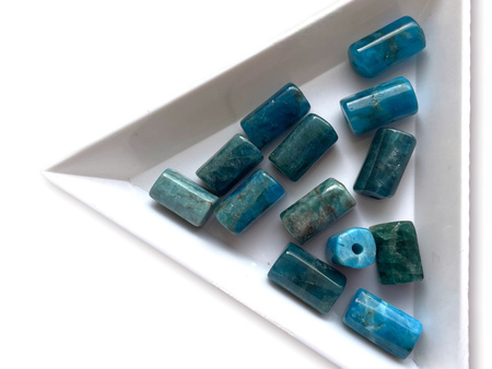 Apatyt / tulejka / 11x7mm / 1szt