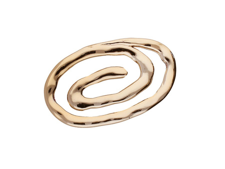 Ślimak / łącznik / 37x22mm / kolor KC Gold / 1szt