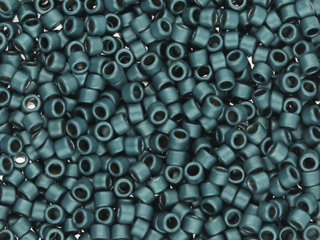 TOHO™ / Treasure 11/0 / Higher Metallic Frosted / Teal Hematite / 5g / ~960szt