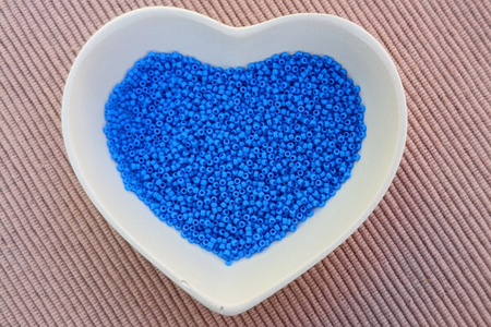 TOHO™ / Round / 15/0 / Opaque Frosted Cornflower / 10g / ~1400szt