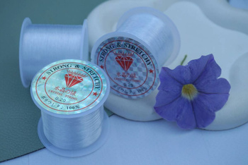 Żyłka jubilerska / 0.2mm / przezroczysta / 1 rolka / 60m