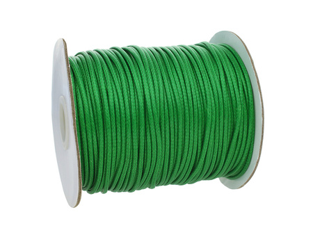 Sznurek powlekany / 2.0mm / zielony / 80m
