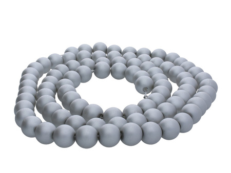 SeaStar™ Satin / kula / 8mm / srebrny / 120szt