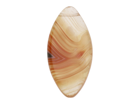 Agat / zawieszka / markiza / 39x18x6mm / pomarańczowy / 1szt