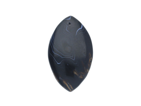 Sardonyks / zawieszka / markiza / 57x33x7mm / 1szt