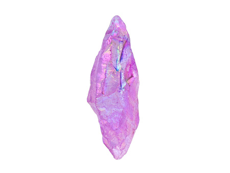 Kwarc tytanowy / grot nieregularny / 71x23x26mm / fioletowy / 1szt