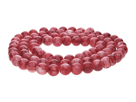 Candy™ / kula / 4mm / truskawkowy / 200szt