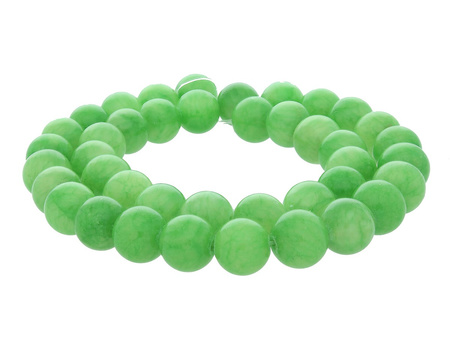 Jadeit / kula / 6mm / jasny zielony / 65szt
