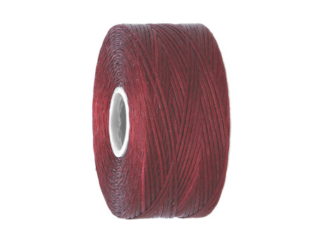 BEADSMITH™ / nić S-LON AA / nylon / Tex 35 / Burgundy / 68.5m