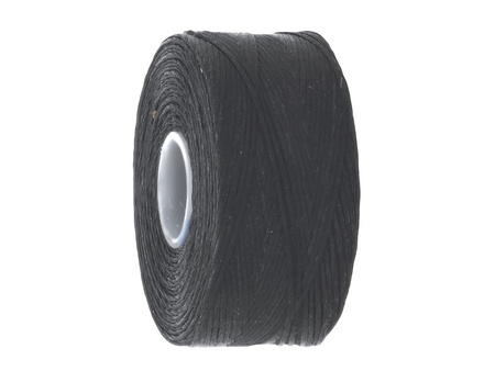 BEADSMITH™ / nić S-LON AA / nylon / Tex 35 / Black / 68.5m