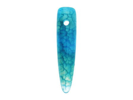 Agat / sopel / 8x36mm / morski / 1szt