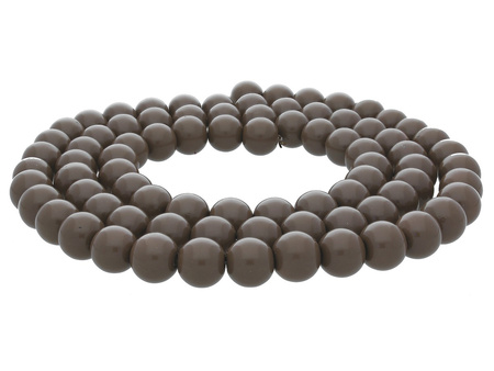 Milly™ / kula / 4mm / brązowoszary / 215szt