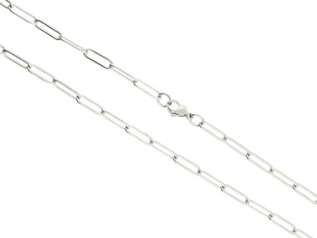 Łańcuszek / stal chirurgiczna / 12x4mm, dł 66cm / srebrny / 1szt