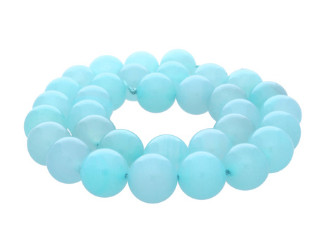 Chalcedon / kula / 4mm / ciemny błękitny / 95szt