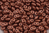 SuperDuo™ / 2.5x5mm / Matte - Metallic Bronze Copper / 10g