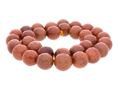 Piasek Pustyni / kula fasetowana / 10mm / 36szt