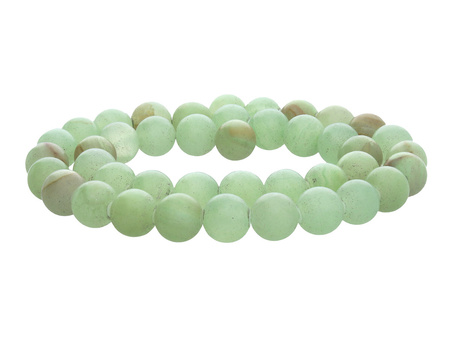 Jadeit / klasa AB / matowy / kula / 12mm / 32szt