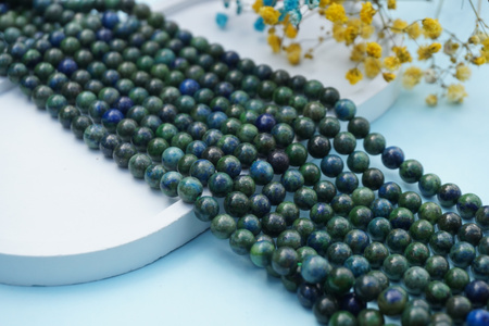 Phoenix Stone / kula / 6mm / sznur / około 60szt