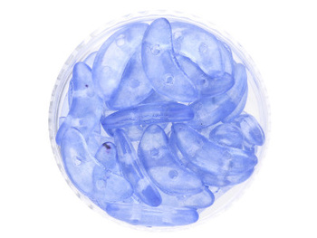 CZECHMATES™ / koraliki szklane / Crescent / 3/10mm / Transparent / Serenity / 5g