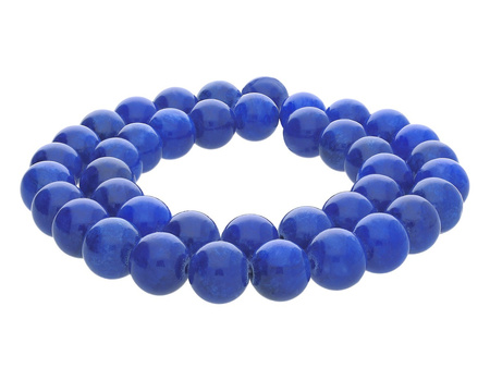 Jadeit / kula / 8mm / kobaltowy / 48szt